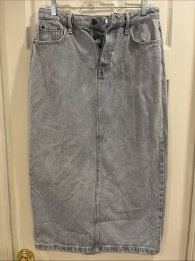 Topshop Jean long skirt